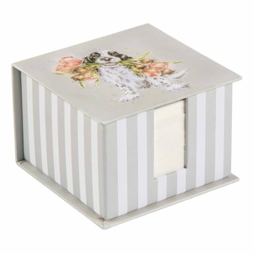 Wrendale Designs Memo Block - Blooming with Love (Dog)