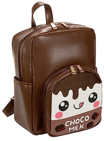 Remember Like Yesterday - Kawaii-Rucksack, Lebensmittel, Medium, Kawaii Schokoladenmilch