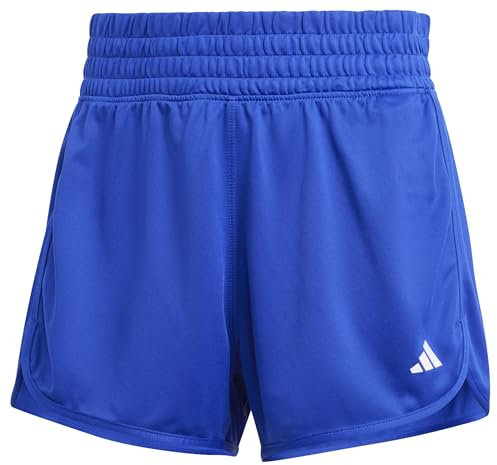 adidas Pacer Essentials Strick-Shorts mit hoher Taille, Größe M 7,6 cm