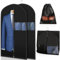 Kleidersack Anzug - 2 Kleidersäcke + 1 Schuhtasche | 100x60cm Anzug-Kleidersack | insekten-, schimmel- und wasserabweisend | Kleiderhülle für Anzüge, Kleider, Mäntel usw.