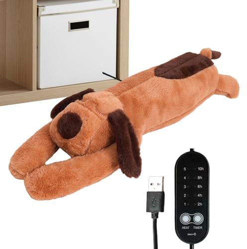 Cuscino termico di peluche per il periodo, riscaldabile elettricamente, cuscino riscaldante USB con spegnimento automatico e regolazione della temperatura, per pancia, schiena, spalle,