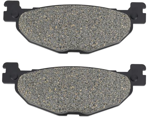 AHL 1 paio di pastiglie freno posteriori per moto Compatibile con YAMAHA TDM 900 (5PS/Non ABS) 2002-2014 /TDM 900 (2B0/ABS) 2005-2013 /SCR 950 (XVS 950XR-A) 2017-2018/FJR 1300 A (ABS) 2003-2020