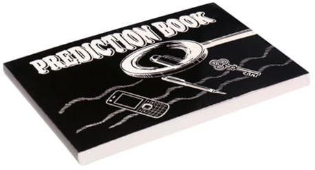 Aizuoni Magic Trick Prediction Book,Magic Book - Paper Toy, Predict Your Heart, Easy to Learn for Kids Teens Adults, Creative Toys for Beginners, Birthday for Boys and Girls
