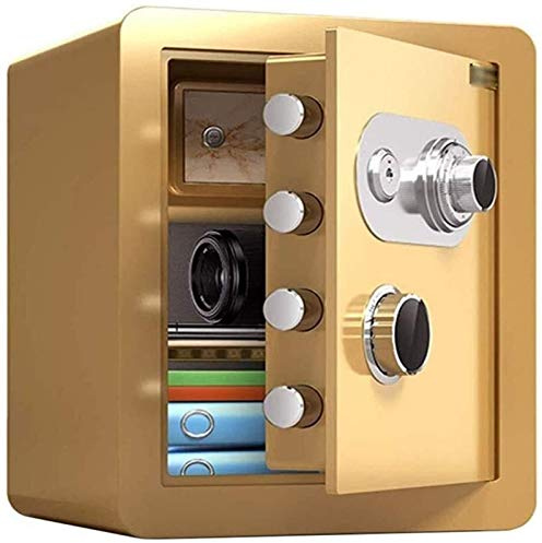 Coffre-Fort avec Mot de Passe mécanique, Coffre-Fort Domestique, Grand Coffre-Fort de 45 cm, Ignifuge, étanche, Anti-perçage, antivol, Coffre-Fort Invisible