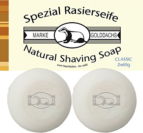 PfeiLring Rasierseife, 2 x 60 g, klassischer Duft