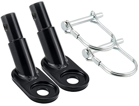 Bike Trailer Hitch Connector Coupler Bicycle Adapter for Children's Trailers,Cargo and Pet Bicycle Trailers,Black Adapter Accessories (2Packs) by Cenipar
