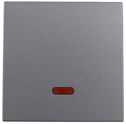 McPower Kontroll-Schalter | Shallow | 250V~/10A, Klemmanschluss, anthrazit matt, modernes Design