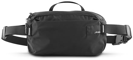 Matador Refraction Foldable Sling Bag - Water Resistant Bum Bag w/Zipper Security Loops & Compression Straps; Sustainable Fanny Pack for Men & Women; Great for Travel & Casual Use