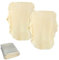 EujRcf 2 Pcs Chamois Leathers For Cars, 60x40 cm Large Shammy Leather Cloth, Car Washing Drying Towel, Car Shammy Leather Cleaning Cloths for Mirrors, Glasses, Window, Display