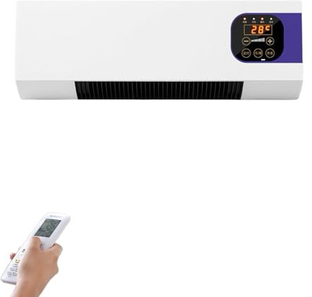 Portable Climatiseur Mural 2000W Conception D'Installation Facile Clim Murale Pour Salle De Bain Chambre À Coucher Salle À Manger