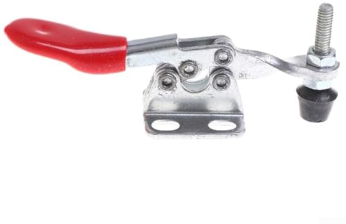 Zilimontt GH-201A - Herramienta de abrazadera horizontal de liberación rápida con capacidad de sujeción de 27 kg para chapa, placas de circuito y montaje de equipos, 5 unidades