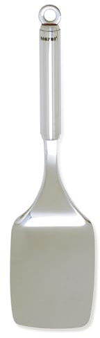 Norpro, Silver Krona Stainless Steel Solid Turner, 12-Inch