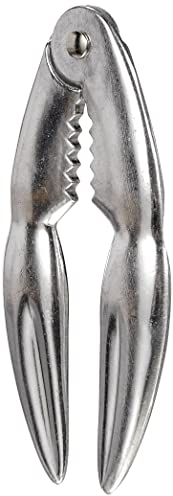 Paderno 48240-00 Pinza Aragosta, Pinze per Crostace, Strumento per Frutti di Mare in Alluminio, Dimensioni 14 cm
