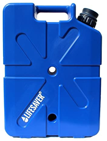 LIFESAVER® Jerrycan | Water Purifier - up to 20,000 Litres | Camping, Overlanding, Vanlife, Caravanning & Emergency Preparedness (Blue)