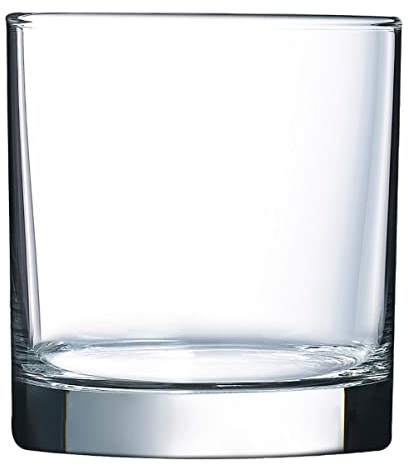 Arcoroc Islande Caja 6 Vasos Bajos Vidrio 38cl Sodo No Apto Microondas Apto Frigorífico Reciclable