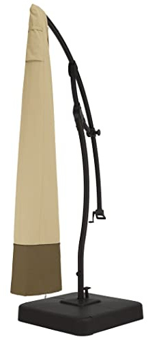 Classic Accessories Veranda Water-Resistant 13 Foot Offset Patio Umbrella Canopy Cover, Patio Furniture Covers