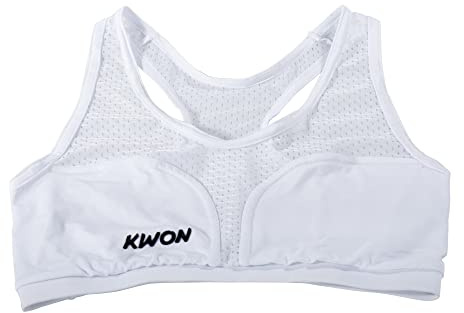 KWON Damen Brustschutz Cool Guard, Top, Weiß Oder Schwarz Kwon Weiß M