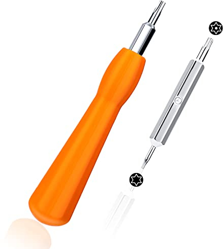 2 Stücke T6 und T15 Ring Schraubendreher für Ring-Türklingel Video-Türklingel-Ersatz Sicherheitsschraubendreher, Sicherheitsschraube zum Ersatz der Schrauben und WiFi-Passwort zurücksetzen Zugriff