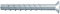 fischer UltraCut, Galvanisch Verzinkt, 10 x 180 Torx mit Senkkopf