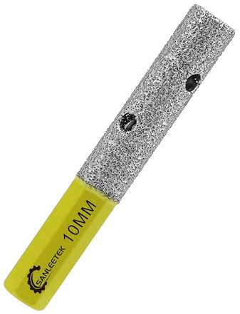 Fresa de Diamante 10mm Broca Azulejos con Mango Hexagonal para Agrandar y Forma a Agujeros Existentes en Porcelánico Cerámica Mármol Granito Piedra Artificial M14 Rosca