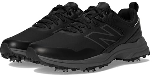 New Balance Golf Shoe Men's Brighton v2, Black/Grey 12 Medium