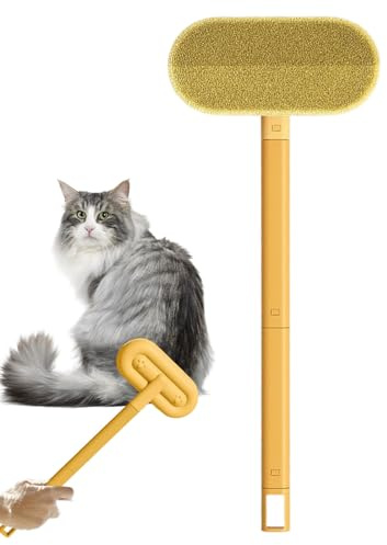 Strumento di rimozione dei di animali domestici, strumento di rimozione dei di animali domestici per cani e gatti, spazzola per lanugine con manico lungo per la pulizia dei mobili della casa