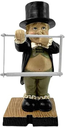 Toilet Butler Statue,Funny Gentleman Tissue Holder Sculpture,Resin Boy Holding Nose Tissue Roll Hanger,Funny Toilet Paper Towel Tissue Dispenser for Shelf Table Desk Decor