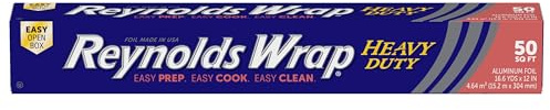 Reynolds Wrap Heavy Duty Aluminum Foil 50 Sq Ft Roll Aluminium