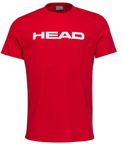 HEAD CLUB BASIC T-Shirt Herren, rot, XL