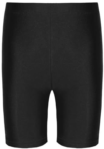 L S U Girls Kids Cycling Shorts Unisex Boys Girls Plain Sports Dance School P.E Gym Stretchable Breathable Summer Shorts