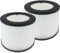 Rebirthcare fy0194 hepa ersatzfilter kompatibel mit philips 800 serie ac0830/10 ac0820/30 ac0820/10 ac0819/10 luftreiniger, 2 stück ersatz fy0194/30 fy0293/30 filter