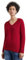 STREET ONE Damen A302832 Federgarn Pullover,Rot, 36