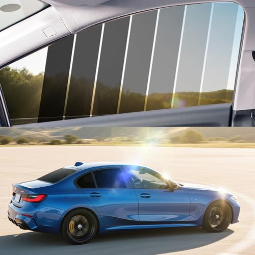 ARANA Auto-tönungsfolie, 458cm x 61cm, 70% VLT keramische Automobil-Universal-scheibentönungsfolie, UV-Sonne-Hitze-Blockierung Sichtschutz für Haus-Pkw und LKW (24 x 15FT)