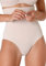 LOVABLE Guaina Contenitiva e Modellante, Mutanda a Vita Alta con Controllo Pancia e Fianchi, Shapewear, Art. 0263 The Celebrity Secret Donna, Skin, L
