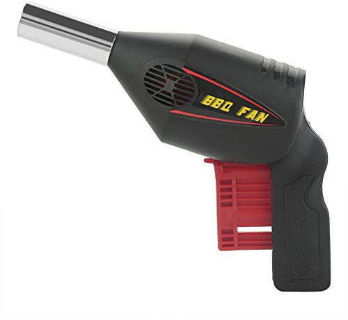 Haofy Ventilador de Barbacoa Soplador de Barbacoa portátil con Mango, Ventilador de Mano eléctrico para Barbacoa Herramienta de Fuelle de Fuego para cocinar al Aire Libre, Picnic, Camping