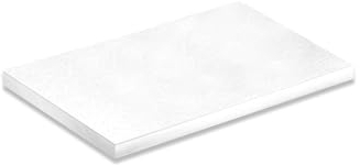 dekora - Base per Torta Rettangolare Bianca 20x30cm, Altezza 1,2cm - Ideale per Tutte le Feste, Compleanni e Anniversari