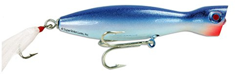 Super Strike Little Neck Popper 3-3/4oz Blue PP6HW-017