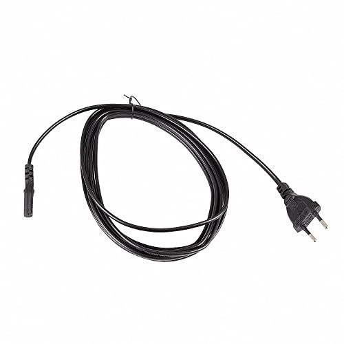 Mextronic nätkabel 3 m Eurostecker 300SW C7 till 2-pin Euro dubbeluttag svart