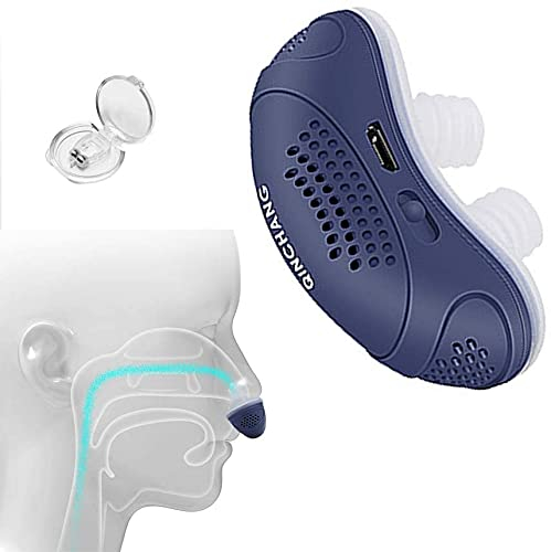 GutView Anti Schnarch Geräte, Elektrisches Nasendilatatoren gegen Schnarchen, Professionelles Nasen Vents Schnarchstopper Schnarchlösung (1 Stück (1er Pack))