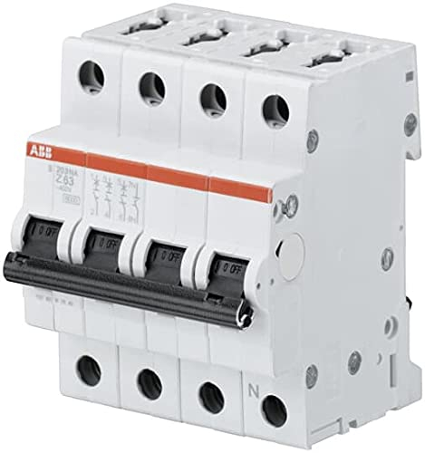 ABB S200 Disjoncteur type Z, Pol 3P+N 16A System Pro M Compact Montage sur rail DIN