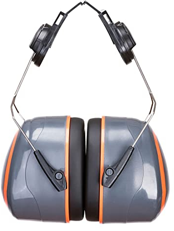 Portwest - Coquilles anti-bruit HV Extrême à monter sur casque Unique - Gris/Orange
