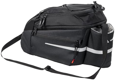 VAUDE Silkroad L (Snap-IT 2.0), Black Satteltasche, schwarz (schwarz), Einheitsgröße