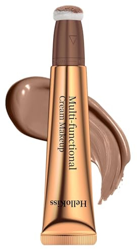 Fard Liquido In Stick Per Trucco Illuminante - Contouring Viso Con Applicatore Cuscino, Highlighter In Crema, Correttore Blush Per Makeup