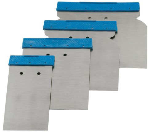 SW-Stahl Jeu de spatules japonaises 4 pièces en métal, 91301sb