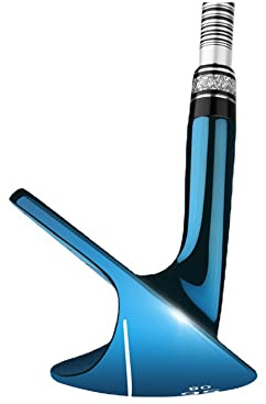 Cuña de arena de golf - Cuña de palo de golf de 56/60 grados para diestros para disparos de precisión y control excepcional (60D, azul)