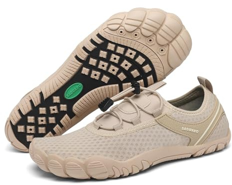 SAGUARO Zapatos de Agua Hombre Mujer Escarpines Zapatillas de Playa Surf Natación Secado Rápido Calzado Descalzo GR.37