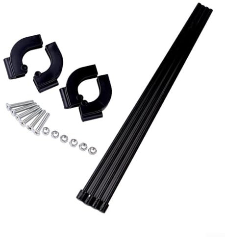 Sturdy and Lightweight Roof Support Rod for Camping Wagon Cart Trolley, Fiberglass Construction