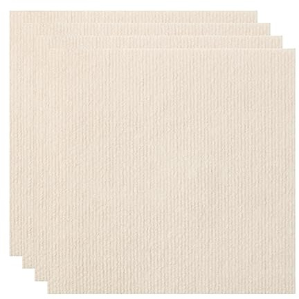 Piastrelle autoadesive per Moquette, 11,8 x 11,8 Pollici, Piastrelle autoadesive Lavabili, Staccabili e attaccabili, insonorizzate, per Arredamento e Pavimenti, 9 Pezzi (Beige)