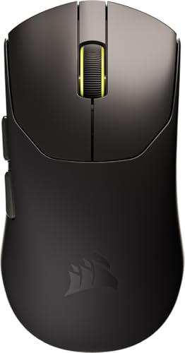 Corsair Sabre v2 Pro Ultralight Wireless FPS Ratón Gaming – 33K dpi, 36g Peso, 8,000Hz Sondeo Avanzado, Interruptores Mecánicos, hasta 70 Horas de Duración de la Batería, Web Hub – Negro