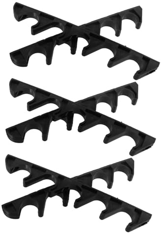 NIYANGLE 6pcs Outdoor Recliner Accessories Plastic Chair Buckle Adjuster Support Bracket for Patio Garden Lounger Chair